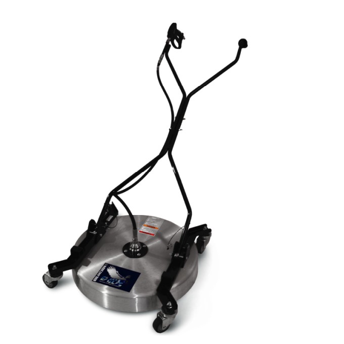  24” Flight Line Surface Cleaner | Talon 4 Swivel | 4 casters