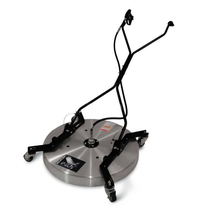  30” Flight Line Surface Cleaner | Talon 4 Swivel | 4 Casters