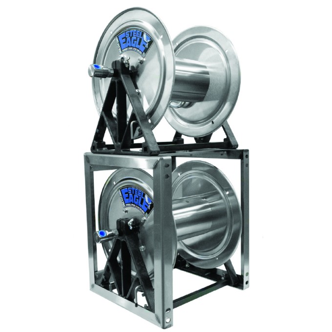 Hose Reel Stack Kit | Stainless Steel