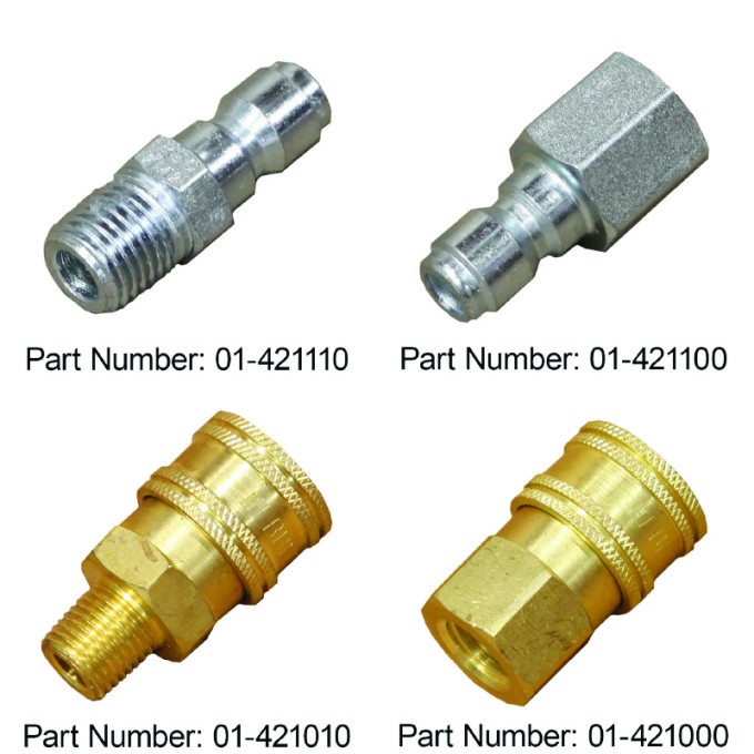 1/4" Quick Couplers