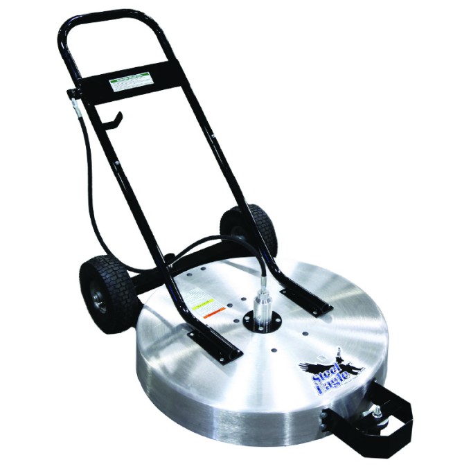 30" Surface Cleaner | Talon 4 Swivel | "U" Handle | Flat Free Tires