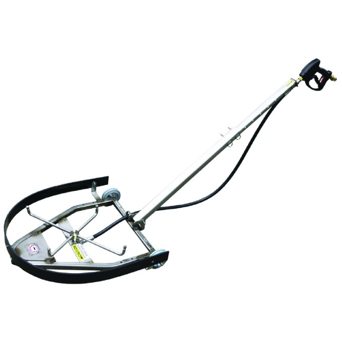 Undercarriage Cleaner | 10" Wheels | Stainless Steel